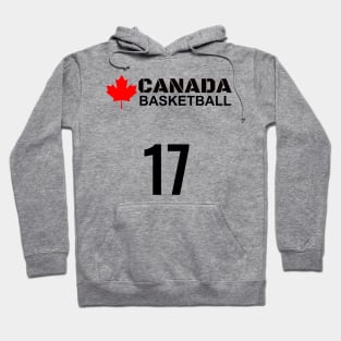 Canada Basketball Number 12 Design Gift Idea Hoodie